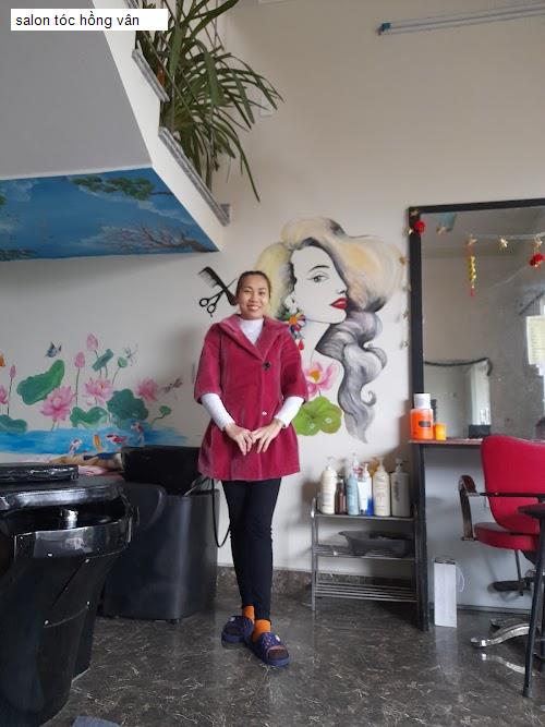 Hình ảnh salon tóc hồng vân